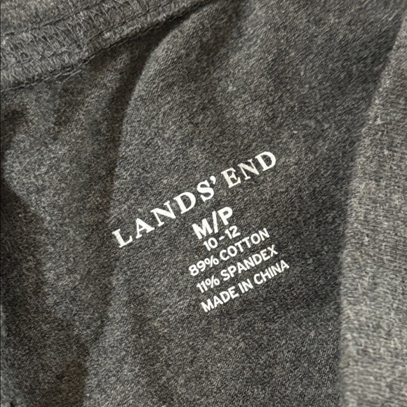 Lands' End Navy Blue Starfish Stretch Crop Pants NWT Size M - Picture 6 of 13